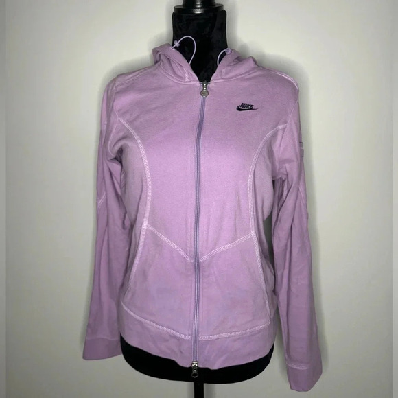Y2K Nike vintage 2000s full zip up women’s hooded jacket size medium - Picture 4 of 14